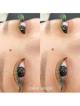 アイエクステンションキュッキュ 熊本店(Q9)/カラーシングル付け放題