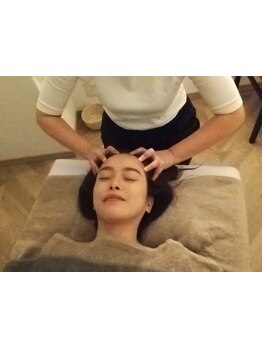 ヘッドスパで癒されたい