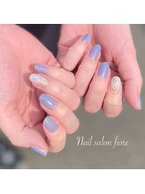 フィオーレ(fiore)/爽やかブルーチューリップ　薄葉