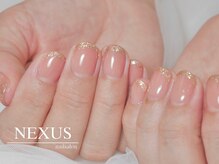 ネクサス(NEXUS)/ふんわりラメフレンチ