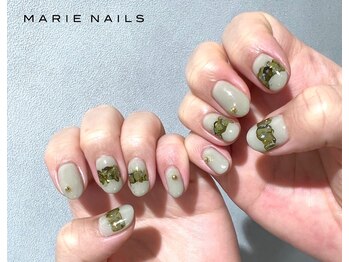 マリーネイルズ 横浜店(MARIE NAILS)/定額￥7,700 インク 1018d