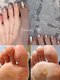 ハチドビューティ(8Do Beauty)の写真/【新規限定FOOTオフ無料】ワンカラー＆かかとケア＆保湿パックセット￥12980♪乾燥が気になる季節に☆