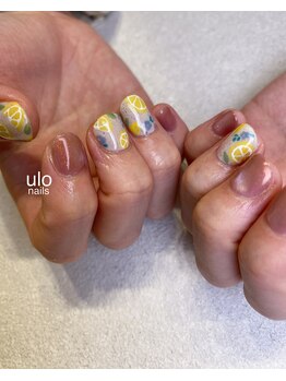 ウロネイルズ(ulo nails)/レモンネイル