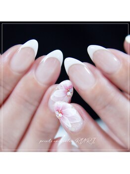 瑠璃(RURI)/フレンチネイル