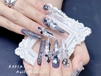 ラフィーナ 新宿 代々木店(RAFINA)の写真/【代々木駅徒歩1分】シンプル上品なオフィスネイル～個性派ネイルまで、幅広いデザインに対応可能♪
