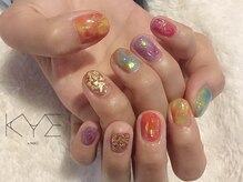 キーバイマグ(KYE by Mag)/カラフルタイダイ柄