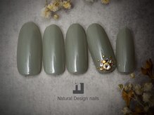 ナチュラルデザイン 品川本店(Natural Design)/ワンポイントArtネイル