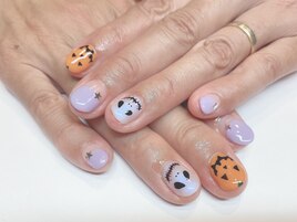 秋☆ハロウィンネイル
