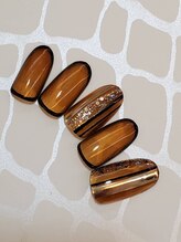 ネイルサロン ロゼオ(Nail salon Roseo)/■渋谷>7990円/シースルーネイル