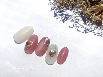 ヴィガー アンド ルックス 白金 目黒(Vigor&Looks)/ピンク　ホワイト　もやもや