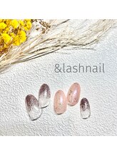 アンドラッシュネイル(&Lash nail)/定額サンプル6000/4本アート