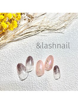 アンドラッシュネイル(&Lash nail)/定額サンプル6000/4本アート