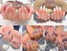【ジェル】アート７０分コース早業で綺麗♪　￥８５００