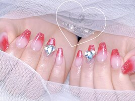 ラメグラ+パーツ