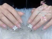 【蝶々ネイル】長さだし/持ち込みデザイン◎