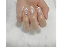 lieNAIL/マグネット×フレンチ