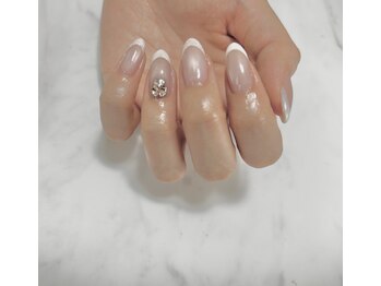 lieNAIL/マグネット×フレンチ