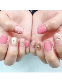 ピンクネイル