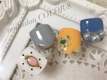 ネイルサロン カラーエイト(Nailsalon COLOR.8)/フットネイル・定額デザイン