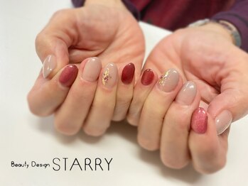 スターリー(STARRY)/グラデーション マグネット 赤