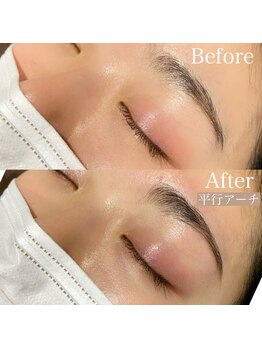 リボーン(REBORN)/平行アーチ眉
