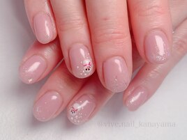 雪だるまネイル☆