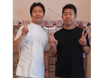 かしわぎ整体院/お客様とツーショット