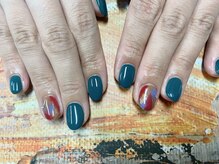 ネイル サロン ヴェレッド(Nail Salon VERED)/秋色タイダイ