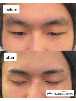 プラチナムブロウ 新潟(PLATINUM BROW)/美眉スタイリングのお客様（20代