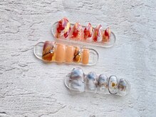 ジーニー(Genie)/Hand.. 左手&右手ちぐはぐnail