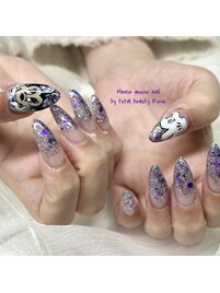 キャラクタースカルプネイル