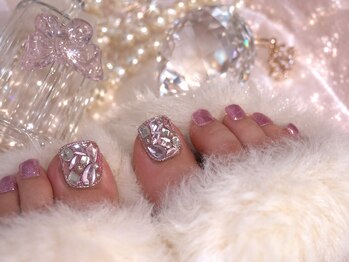 フットネイル付け放題¥8,500