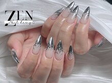 ゼン ネイル デザイン 池袋(ZEN NAIL DESIGN)/題長さだしやり放題×つけ放