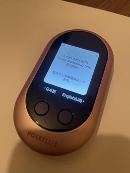 頭ほぐし屋/翻訳機対応コース