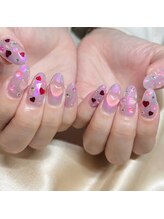 ラズライト(Laslight)/ハートホロネイル