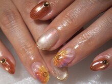 クリア 広尾 恵比寿(CLEAR)/ぷっくりフラワーニュアンス