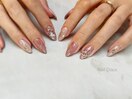 ニュアンスフラワーネイル