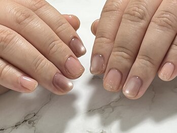 ミスネイル 沖縄 豊崎店(Ms.naiL)/マグネット×フラッシュネイル