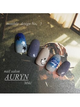 アウリン(AURYN)/7月monthly design No・5