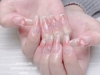 エンエンスタイル(enenstyle)の写真/《定額デザイン多数ご用意◎》シンプルなデザインから華やかなデザインまで対応可能★理想の指先へ◎