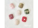 Foot親指シンプルアート
