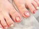 アイラッシュサロンアールツー(eyelash salon R2)の写真/周りと差がつくFoot Nailで、思わず見惚れる素足へ＊ちゅるんとワンカラーからArtコースまで幅広くご用意♪