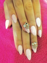 アネラ アイラッシュアンドネイル 六本木店(Anela Eyelash&nail)/☆シンプルビジュー☆