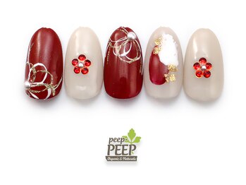 ピッピ 白金台店(peep PEEP)/2024年新春ネイル(成人式)-1