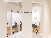 ハロップ 綱島店(HARROP)の雰囲気（男女別のパウダールームを完備♪）