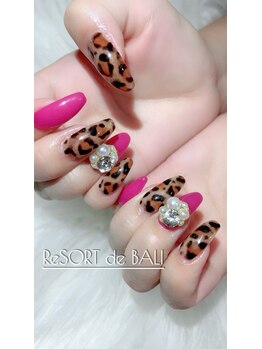 リゾートデバリ(ReSORT de BALI)/秋ネイル.*