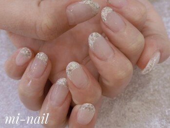 ミー ネイル(mi-nail)/ガラスフレンチ
