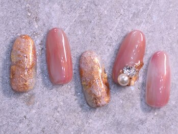 シャルマンローズ(Charmant Rose)/ニュアンスネイル