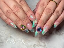 クリーク(CREEK)/オーロラホログラムスカルプ