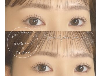 ワズ モリヤ(Was MORIYA)/パーマ×アイブロウ